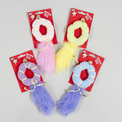 Cat Toy Ring With Fuzzy Tail and 3 Bells