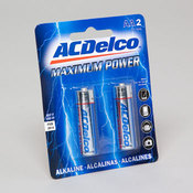 AC Delco Alkaline AA 2Pk
