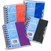 Notebook 150 Sheet With 3 Dividers