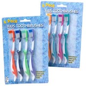 Kids Toothbrushes 4 Pack