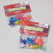 Dinosaurs Stretchable 6 Pack Bright Neon