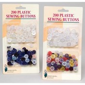 Buttons - 200 Count