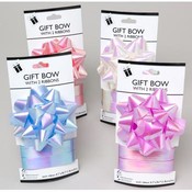 Gift Bow (4 Inch) With 2 Matching Ribbon