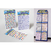 ALPHABET LETTER STICKERS 2X