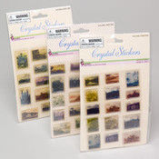Crystal Stickers - Postage Stamp Theme