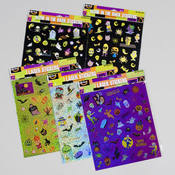 Halloween Stickers Laser &amp; Glow in the Dark