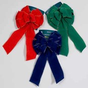 Velvet Wreath Bow