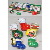 Tin Stocking Christmas Ornament