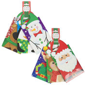 Velvet Christmas Snowman Hat