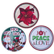 Ceramic Ornament 3" 12 Assorted