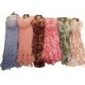 Ladies Chenille Earmuff and Scarf Set