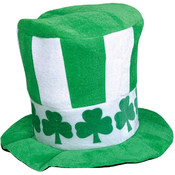 Velvet Shamrock Top Hat
