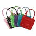 6 Assorted Color Purses