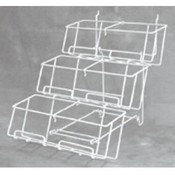 (white) 3-tier Counter Rack