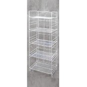 (black) 5 tier Adjustable Merchandiser Rack