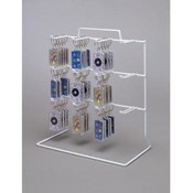 4-peg 8.5" Tall Counter Rack (white)