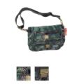 Je Veux Velvet Handbag With Snake Skin Trim