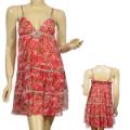 Ladies Fashion Spaghetti Strap Soft Dress