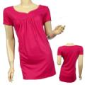 Women's Plus Size Fashion Casual Cap Sleeve Top