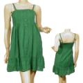 Ladies Fashion Smocked Spaghetti Strap Short Dress