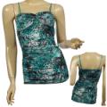 Ladies Fashion Sleeveless Spagetti Strap Top