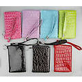 Ladies Fashion Polyurethane Fake-Skin Key Bag