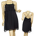 Ladies Fashion Spaghetti Strap Empire Waist Dress
