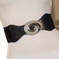 Ladies Fashion Spiral Rs Buckle Wide Belt