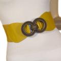 Ladies Fashion O-Knot Buckle Elastic Belt