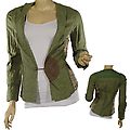 Ladies Fashion Single Breast Jacket