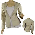Ladies Fashion Single Breast Jacket