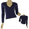 Ladies Fashion Long Sleeve V-Neck Cardigan Jacket