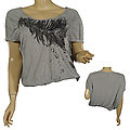Ladies Round Neck Short Sleeve Loose Fitted Top