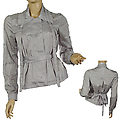 Ladies Long Sleeve Wide Spread Windsor Jacket