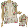 Ladies Fashion Sleeveless Top With Lace Detail