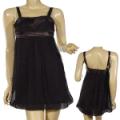 Ladies Fashion Spaghetti Strap Bubble Dress