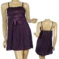 Ladies Fashion Spaghetti Strap Bubble Dress