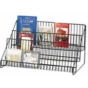3-Tier Wire Countertop Rack - Black