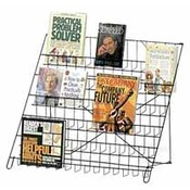 6-Tier Wire Countertop Display - Black