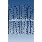 White Triangle Grid Shelf