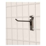 Peg Hook For Wire Grid- 4" (Black)