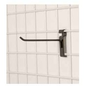 Peg Hook For Wire Grid- 6" (Black)