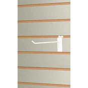 Peg Hook For Slatwall- 6" (White)