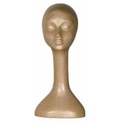 Female Mannequin Heads - Suntan