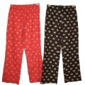 Women's Plus Size Flannel Monkey Sleep Pants