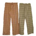 Women's Colored Flannel Plaid Sleep Pants