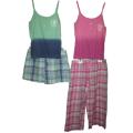 Women's Plus Size Peace Short Pajama Set
