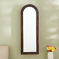 "Arbor" Wall Mount Jewelry Armoire - Dark Cherry