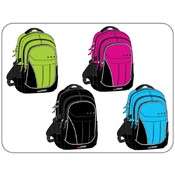 Printed Collection 17" Camo Backpacks