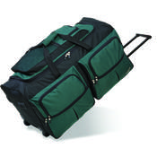 30" 8 Pocket Cargo Duffle Bag With Telescopic Hand